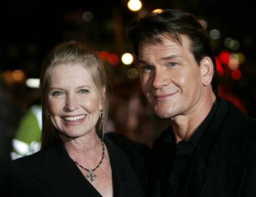 - In this Nov. 28, 2005 file photo, actor Patrick Swayze, right, accompanied by his wife Lisa Niemi pose prior to the premiere of his film 