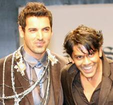 John Abraham walks the ramp for designer Rocky S at the ongoing LFW in Mumbai. 