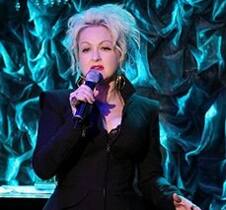 Cyndi Lauper performs at the first monthly 'True Colors Cabaret' at Feinstein's at Loews Regency in New York.