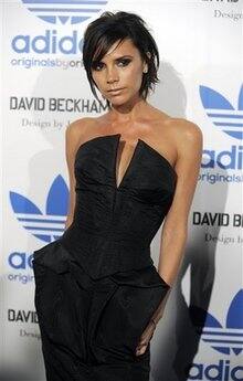 Victoria Beckham spotted at a media event in LA. 