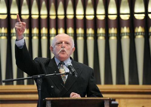 Actor John Astin, who portrayed Gomez Addams on 