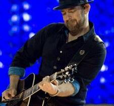 Sugarland's Kristian Bush performs during rehearsals for the Grammy Nomination Live television special in Los Angeles.