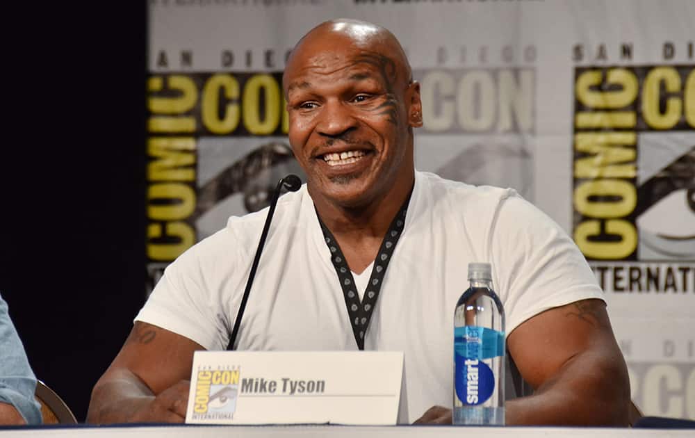 Mike Tyson attends the