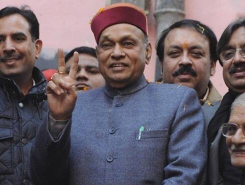 Born in Hamirpur district of Himachal Pradesh in a Rajput family to Captain Mahant Ram and Phulmu Devi on April 10, 1944, Prem Kumar Dhumal’s political career has been a long journey.
Starting as an assistant in the LIC, Dhumal later moved to teaching at university level before eventually moving to politics.
Holder of a degree in Law and a PG in English literature, Dhumal joined the Bharatiya Janata Party as a party worker and served many posts in the party and its youth wing. He served as state secretary of the Bharatiya Janata Yuva Morcha (BJYM) from 1980-82; as vice president of the BJYM from 1982-85. He then moved to the party and served as general secretary from 1985-93 before being made the state BJP president in 1993.
Dhumal, 68, has been elected to the Lok Sabha three times – in 1989, 1991 and 2007 (bypolls) – from Hamirpur Parliamentary constituency. He has also served as a member on various Parliamentary Committees.
Dhumal was first elected to the Himachal Pradesh Assembly in 1998 from Bamsan and made the Chief Minister with the BJP coming to power. He won a re-election in 2003 but the BJP lost power this time around and he served as leader of the BJP legislature party till 2007.
In 2007, Dhumal contested in the Lok Sabha bypoll from Hamirpur and won but had to return to the state as Chief Minister for a second term after winning the state polls in December 2007. - Deepak Nagpal