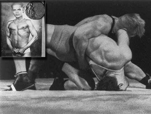 Khashaba Dadasaheb Jadhav was independent India`s first ever Olympic medal winner. He fought official apathy and overcame financial crunch to win a bronze medal in wrestling at the 1952 Helsinki Games. Khashaba`s interest in the sport began at an early age as his father introduced him and his four elder brothers with the game. After finishing 6th at the 1948 Olympic Games, Jadhav fought his way to represent India at London Olympics. His trip was sponsored by close friends, well wishers and teachers. He defeated wrestlers from Canada, Mexico and Germany, to win bronze medal on 23rd July 1952. Thus he created history that was only repeated in 1996. The government, to honour his feat, re-christened the wrestling venue in the Indira Gandhi Sports Complex in New Delhi as K. D. Jadhav Stadium. -