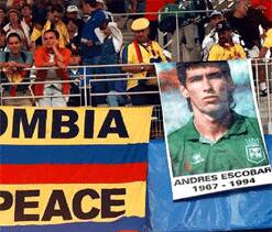 Slain Colombia star Escobar honored in Rio | FIFA World Cup 2014 News ...