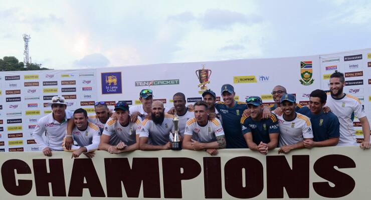 South Africa secure draw against Sri Lanka to reclaim top test ranking ...