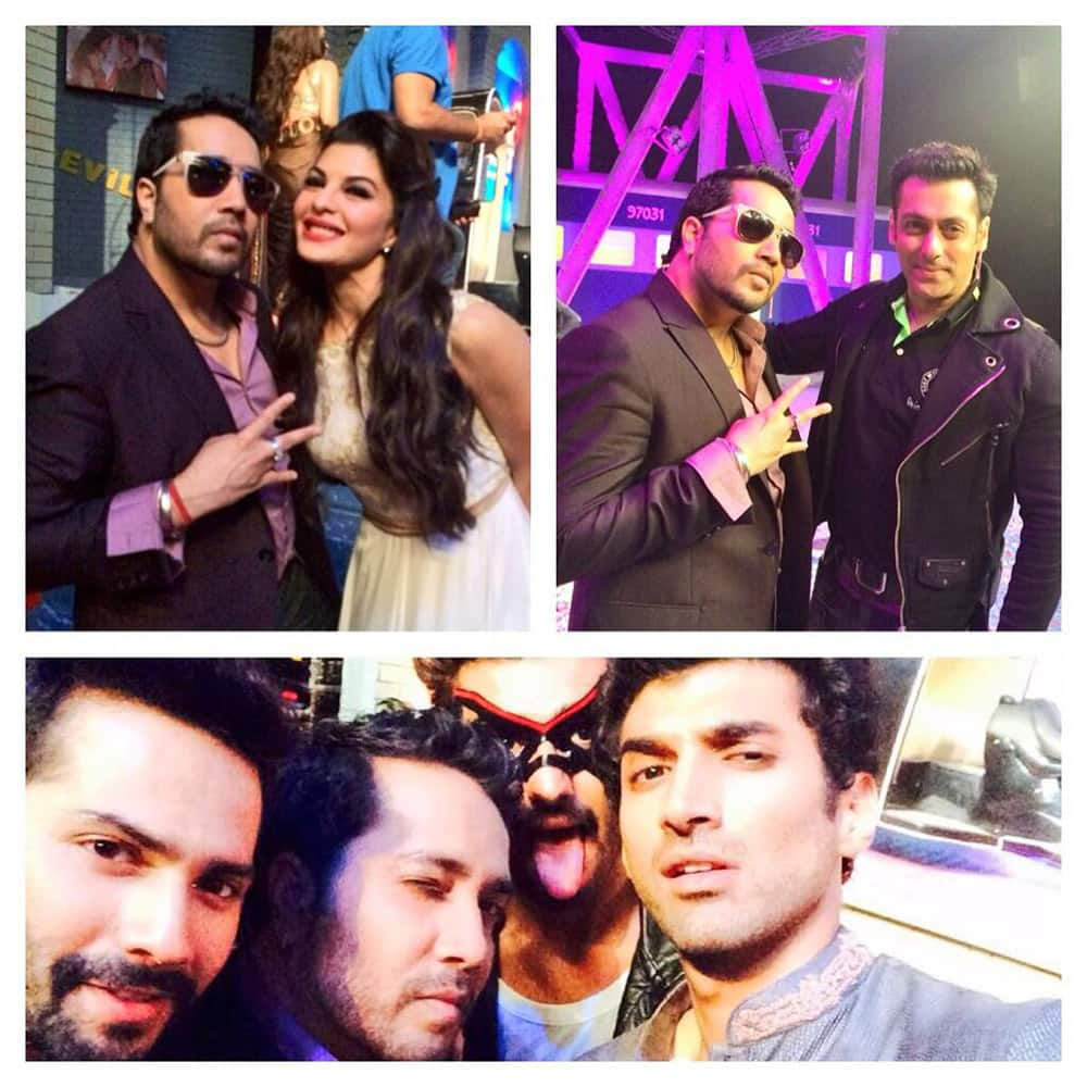 Mika Singh - Had a grt time with @BeingSalmanKhan and very beautiful @Asli_Jacqueline !!! Pic Courtesy: Twitter	