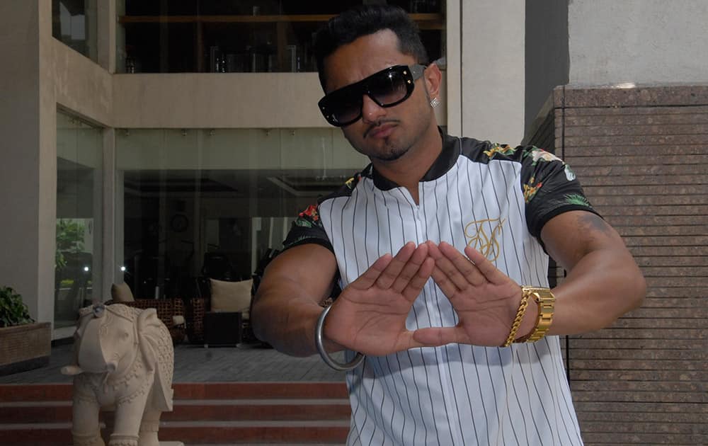 Yo Yo Honey Singh in Jaipur. dna