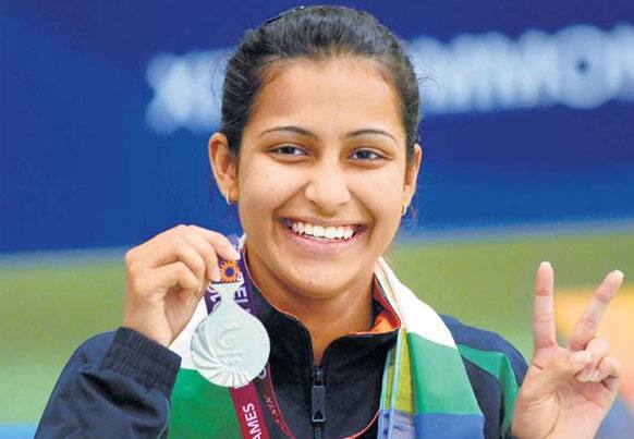 23-year-old Heena Sindhu from Punjab will be carrying Indian hopes in the women’s 25m pistol event at London.