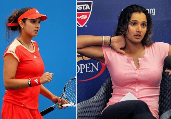 Tennis starlet Sania Mirza will partner Leander Paes and Rushmi Chakravarthi in the mixed doubles and women’s doubles events respectively at London.