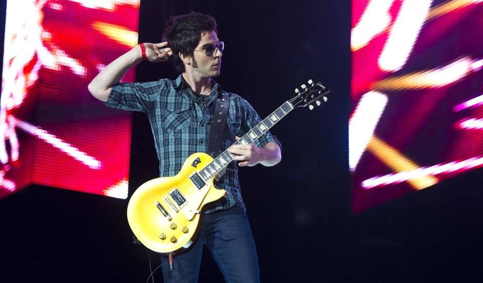 Stereophonics perform at the Opening Ceremony Celebration Concert in Hyde Park, London. The concert is part of a series of events being organised by the Mayor of London, Boris Johnson, to celebrate the London 2012 Olympic Games.