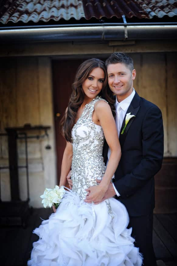 Australian cricket captain Michael Clarke has married his girlfriend Kyly Boldy in a private ceremony in the Blue Mountains.