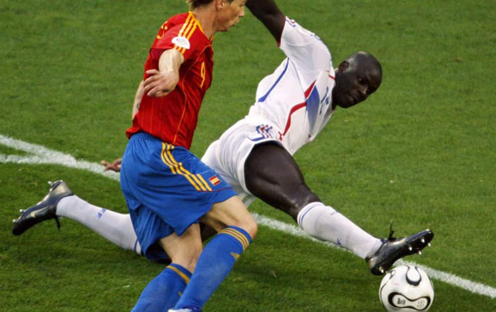 Lilian Thuram: After becoming world champion in 1998, Thuram was an integral part of France's triumph at Euro 2000, which led to the team being ranked by FIFA as number one from 2001–2002. He also played in the 2002 World Cup, 2006 World Cup, Euro 96, Euro 2004, and Euro 2008.
