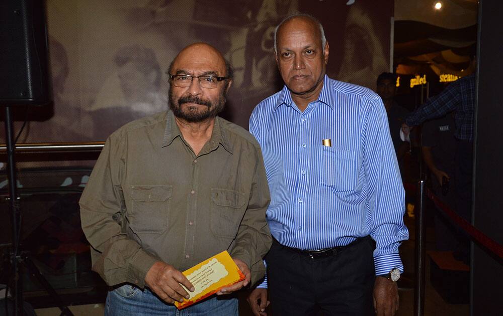 Govind Nihalani and Manmohan Shetty