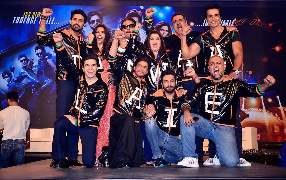 HNY TRAILER LAUNCH IN MUMBAI.