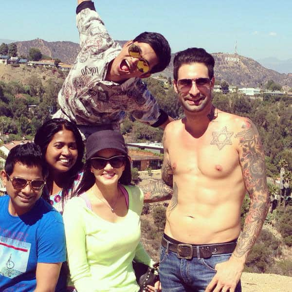 Sunny Leone - Family photo!! @DanielWeber99 @hitendra1480 -twitter