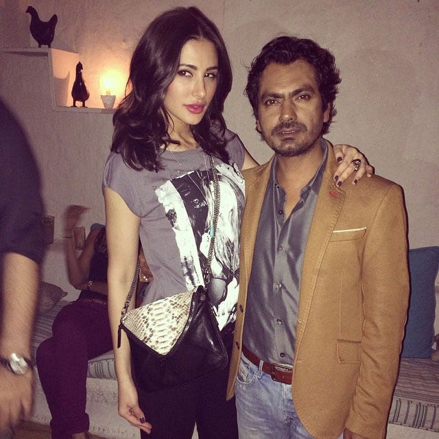 nargis fakhri - I was overly excited... I think I had a heart palpitation !! ;-) -instagram