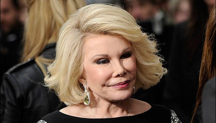 Joan Rivers placed on life support