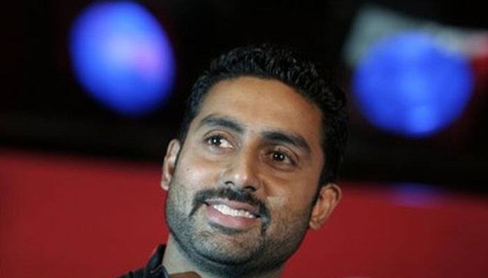 Abhishek Bachchan celebrates Pink Panthers win