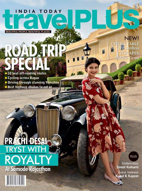 Prachi Desai - Coming up! The September issue. @1Prachidesai @ITtravelPlus. -twitter