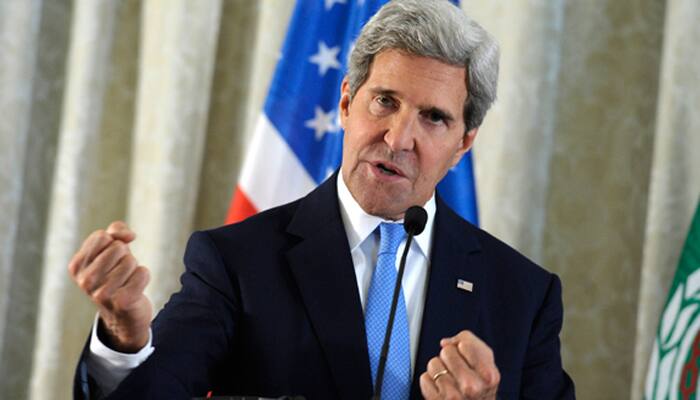 John Kerry arrives in Cairo, to hold talks with Egypt President Sisi on anti-ISIS coalition