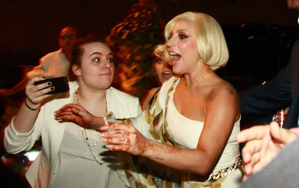 Lady Gaga arrives at the Ritz-Carlton hotel in Herzeliya near Tel Aviv, Israel.