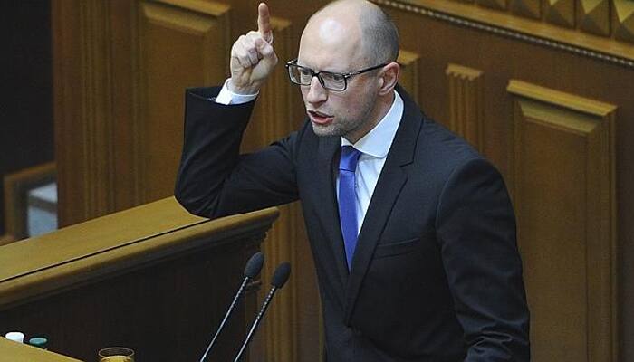 Ukraine PM accuses Putin of seeking to `eliminate` country