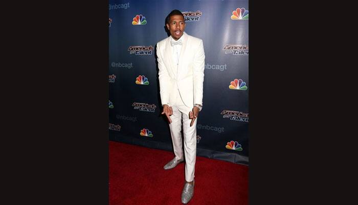 Nick Cannon flaunted $2 million diamond encrusted shoes