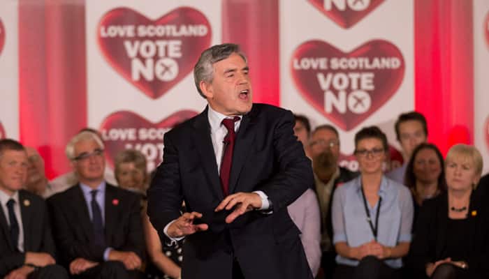Britain must honour pledge to grant Scotland powers: Gordon Brown