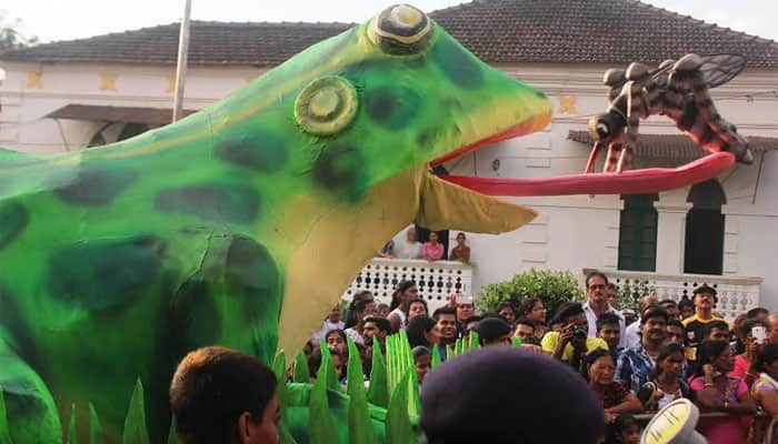 Waving a flag at Goa&#039;s Bonderam festival, a personal experience 