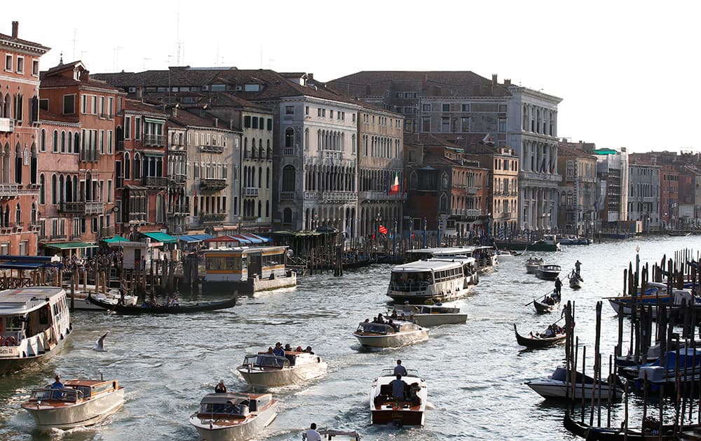 Venice city officials are closing a walkway fronting the picturesque Grand Canal on Monday to keep crowds away from George Clooney's wedding to human rights lawyer Amal Alamuddin. The city on Thursday issued an order closing walkways accessing the 16th Century Cavalli Palace for at least two hours Monday, citing 'the George Clooney wedding.'