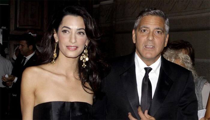 Preparations in full swing, guests arrive for George Clooney-Amal Alamuddin&#039;s wedding!