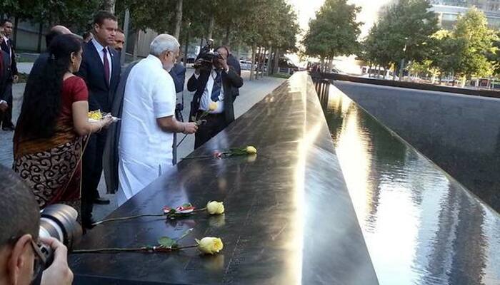 PM Modi pays homage to 9/11 terror attack victims