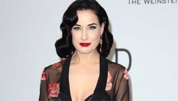 Dita Von Teese hates hair salons