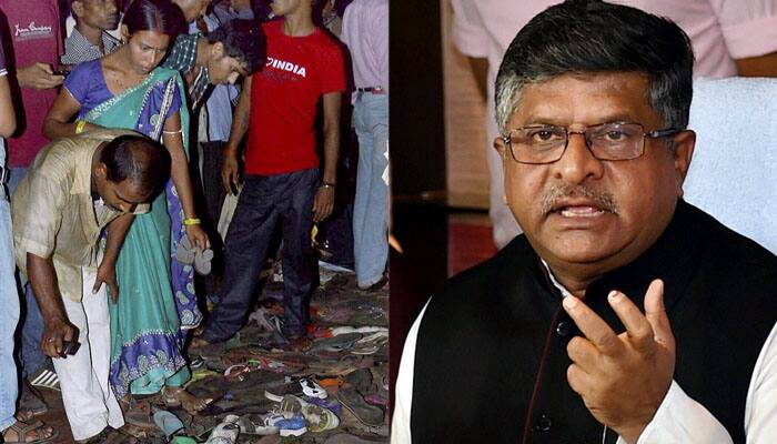 Patna stampede: Ravi Shankar Prasad blames Bihar govt&#039;s apathy for deaths