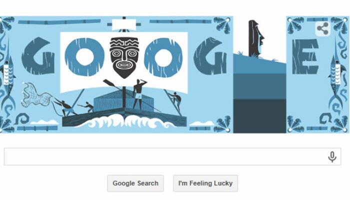 Google Doodle celebrates 100th birth anniversary of Thor Heyerdahl