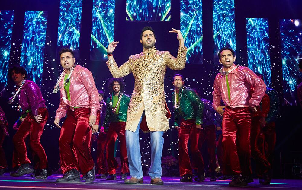 ABHISHEK BACHCHAN AT SLAM+ THE TOUR IN LONDON