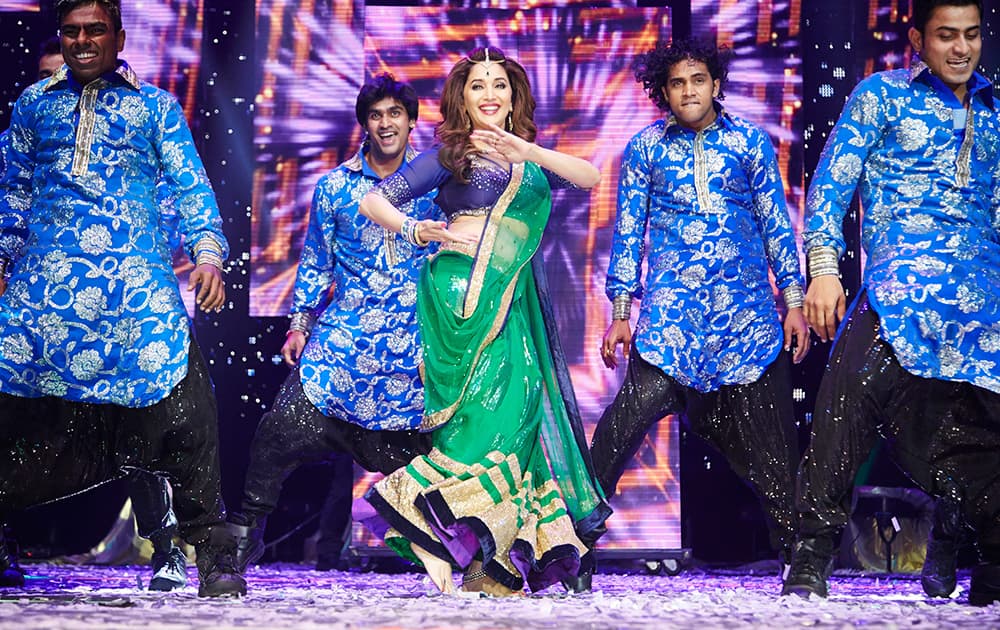 MADHURI DIXIT AT SLAM+ THE TOUR IN LONDON