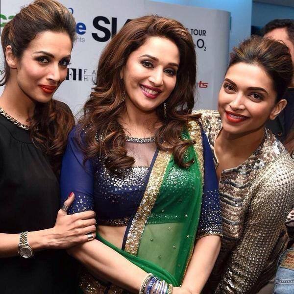 Madhuri Dixit Nene ‏- Girl power in London this weekend! -twitter