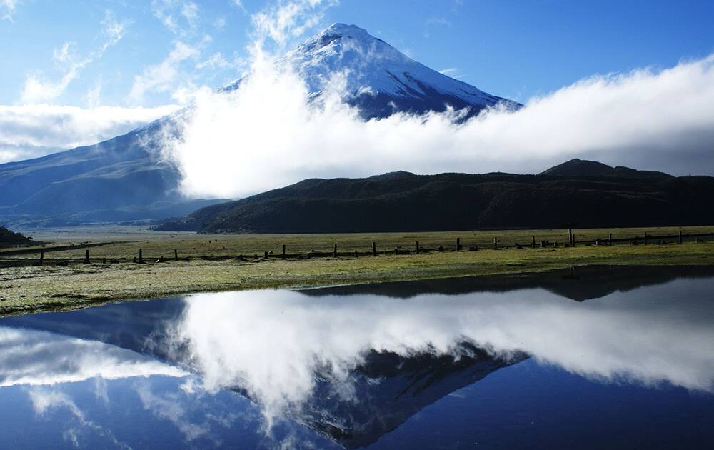 Eleven volcanoes surround Quito, great for mountaineers and hikers and just an hour away you can also visit the Choco Andean Cloud forest that has an incredible birds concentration.