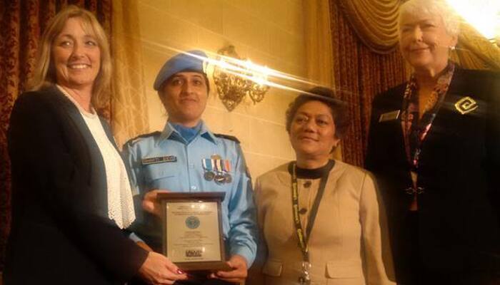 Indian cop wins UN&#039;s international female peacekeeper award