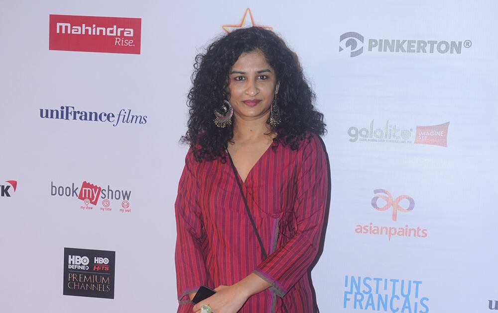 Gauri Shinde at the inauguration of 16th Mumbai Film Festival in Mumbai.- Rajneesh Londhe.dna