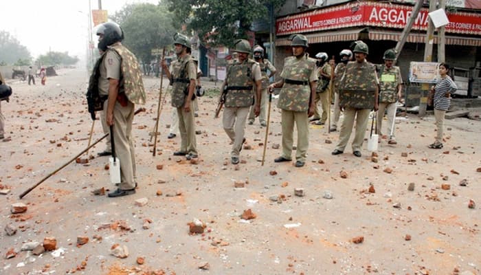 Delhi&#039;s Trilokpuri colony tense, one in critical condition