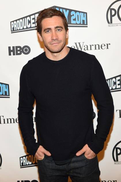 Actor Jake Gyllenhaal attends the inaugural Produced By: New York conference at the Time Warner Conference Center in New York. 