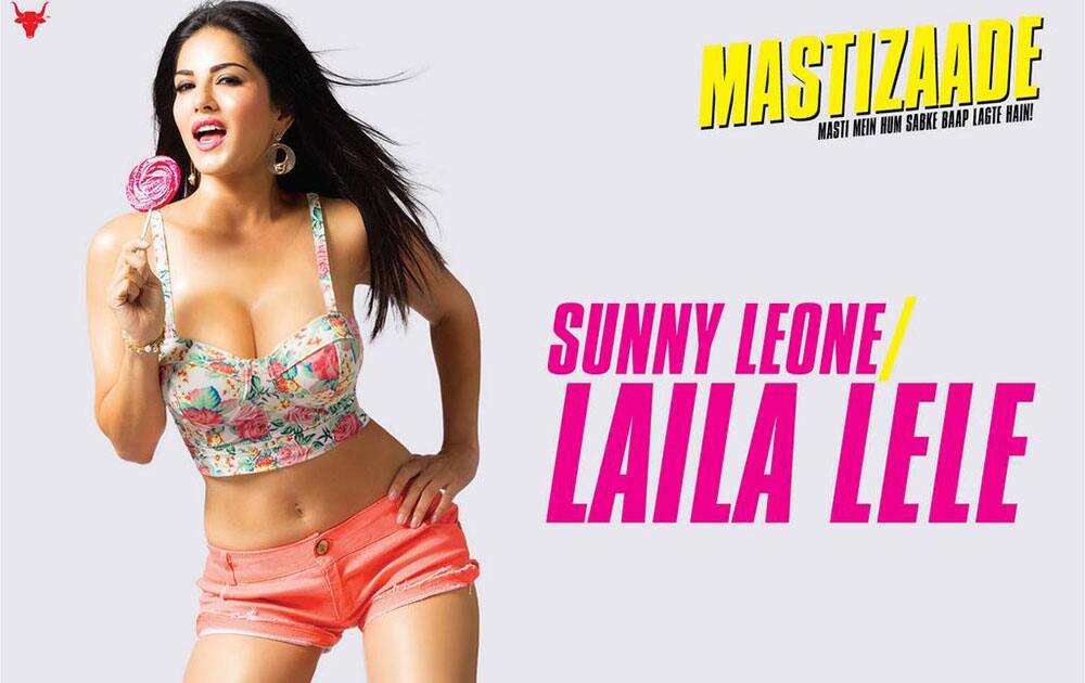 Sunny Leone with Mastizaade -TWITTER