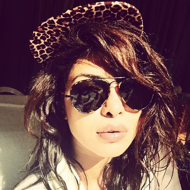 priyanka chopra #PoolSideSwag #CaliforniaLoveFollow -instagram