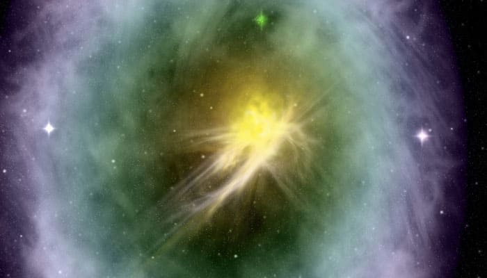 In a first, astronomers peek through supernova