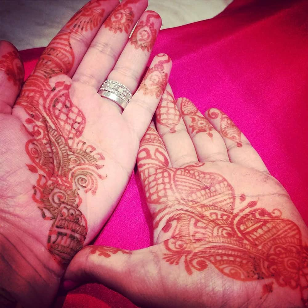 Arpita S Khan @khanarpita  :- @Nataschacharak our first karvachauth ! -pic courtesy -twitter