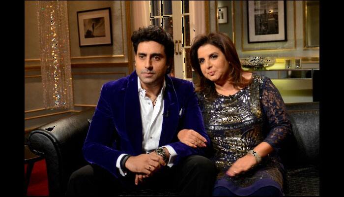 Abhishek Bachchan takes the mickey out of Farah Khan